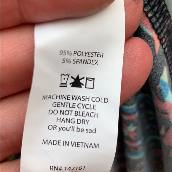 NWT Lularoe Carly Print T-Shirt XS Dress - Picture 8 of 9